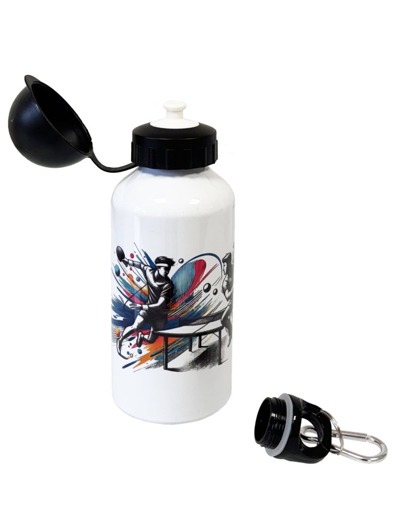 Gourde sport pingpong Blanc - Kiabi