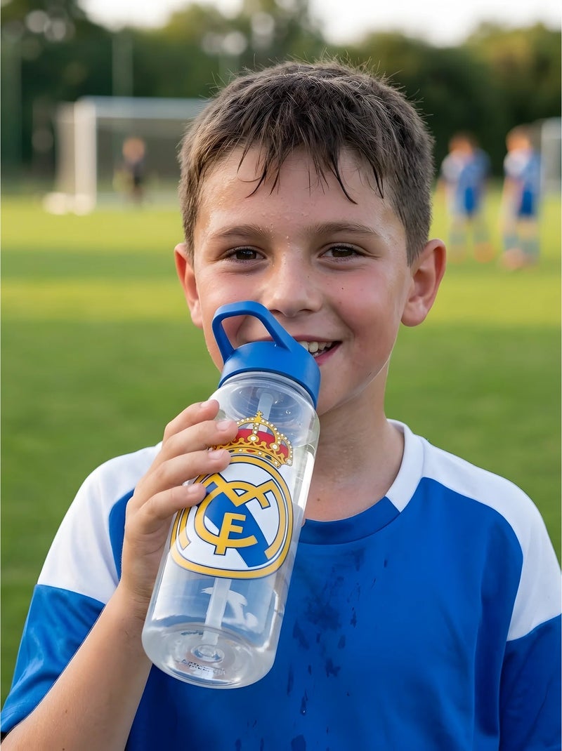 Gourde transparente 600 ml real madrid cf Transparent - Kiabi