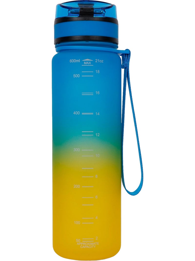 Gourde tritan 600ml - regatta Bleu - Kiabi