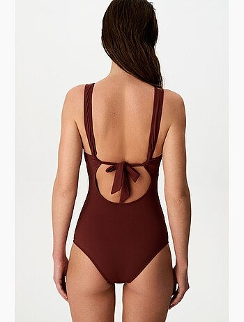 Gracie maillot de bain à col v profond penti