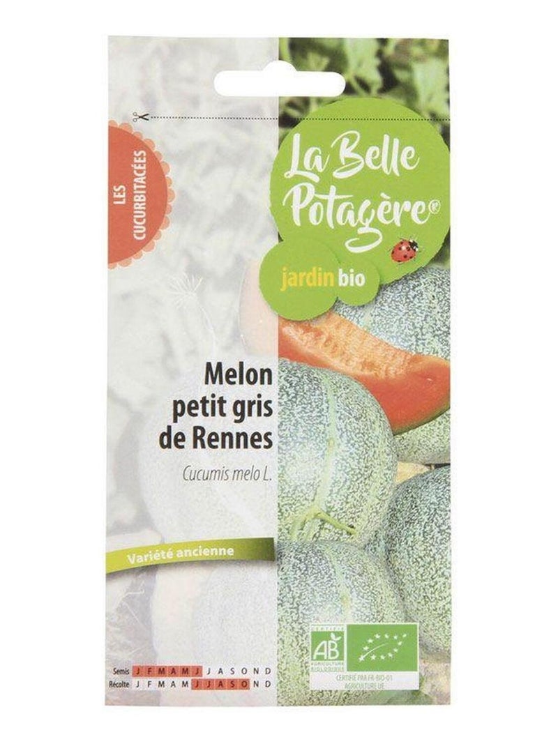 Graines à semer - Melon Petit gris de Rennes - 1,2 - La Belle Potagère N/A - Kiabi
