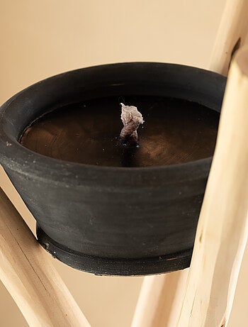 Grand bougeoir torche extérieur avec bougie