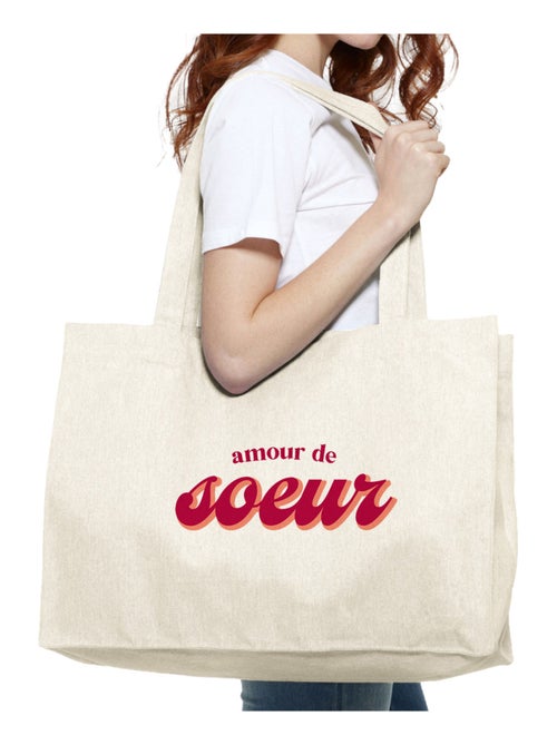Grand cabas AMOUR DE SOEUR - Kiabi