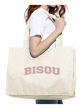 Grand cabas BISOU TYPO USA