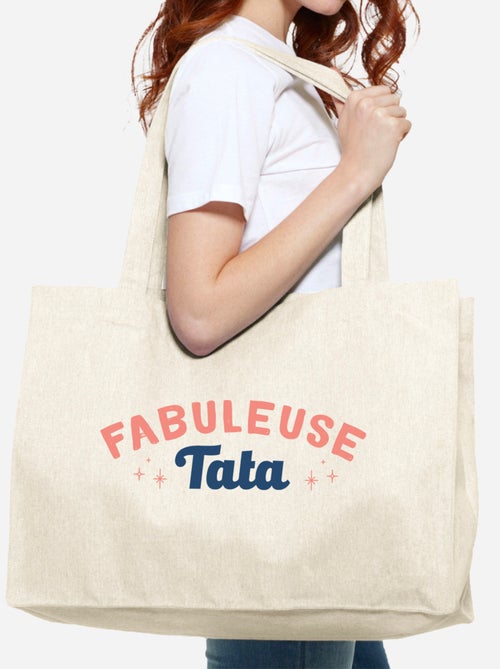 Grand cabas FABULEUSE TATA - Kiabi