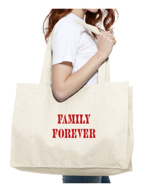 Grand cabas FAMILY FOREVER - Kiabi