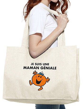Grand cabas JE SUIS UNE MAMAN GENIALE