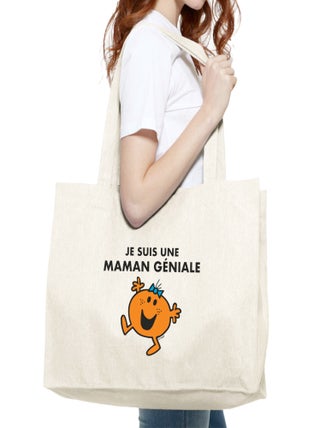 Grand cabas JE SUIS UNE MAMAN GENIALE