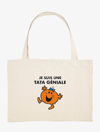 Grand cabas JE SUIS UNE TATA GENIALE