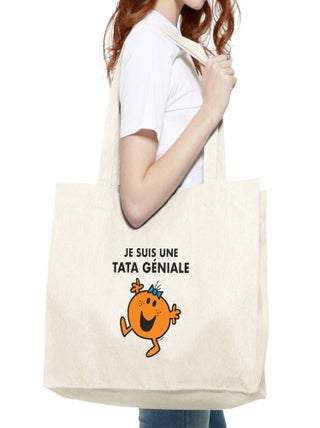 Grand cabas JE SUIS UNE TATA GENIALE
