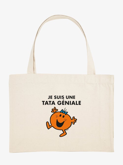 Grand cabas JE SUIS UNE TATA GENIALE - Kiabi