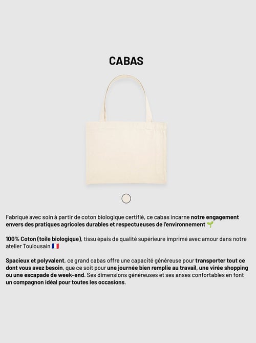 Grand cabas JE SUIS UNE TATA GENIALE - Kiabi