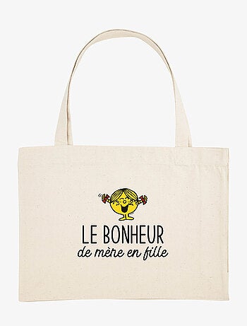 Grand cabas LE BONHEUR DE MERE EN FILLE