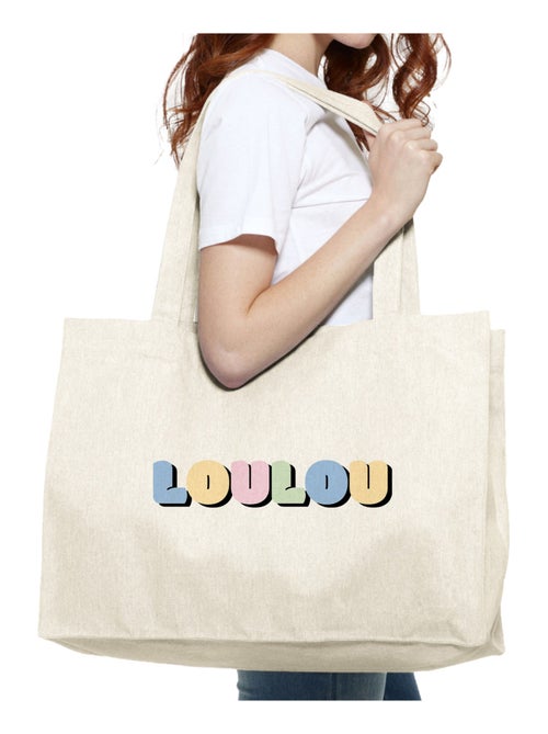 Grand cabas LOULOU COLORE - Kiabi