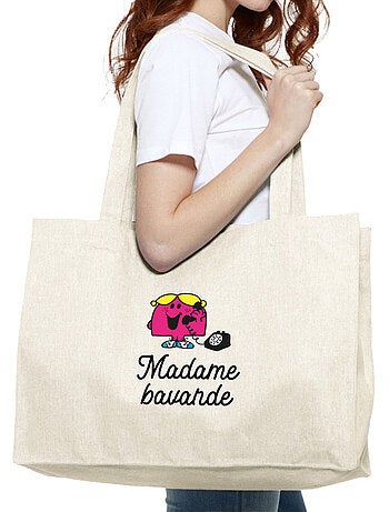 Grand cabas MADAME BAVARDE COEUR