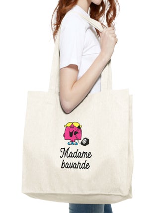 Grand cabas MADAME BAVARDE COEUR