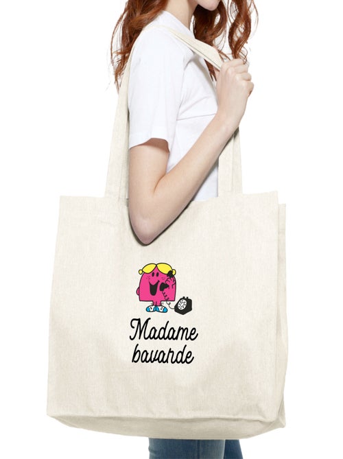Grand cabas MADAME BAVARDE COEUR - Kiabi