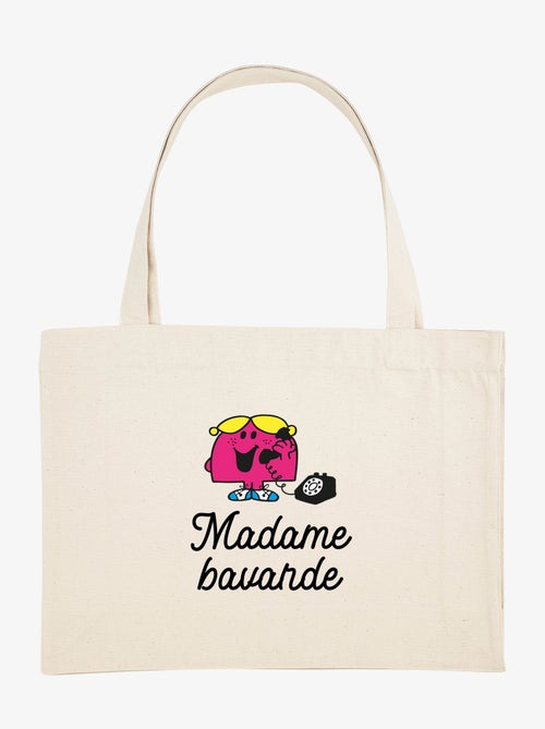 Grand cabas MADAME BAVARDE COEUR - Kiabi