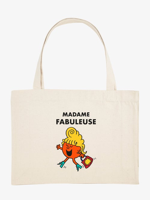 Grand cabas MADAME FABULEUSE - Kiabi