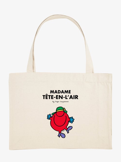 Grand cabas MADAME TÊTE EN L'AIR - Kiabi