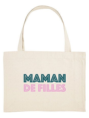 Grand cabas MAMAN DE FILLES