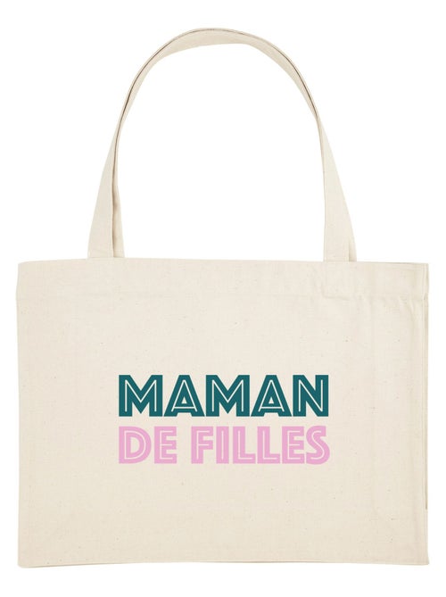 Grand cabas MAMAN DE FILLES - Kiabi Grand cabas MAMAN DE FILLES - Kiabi