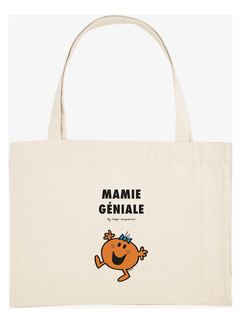 Grand cabas MAMIE GÉNIALE Beige - Kiabi