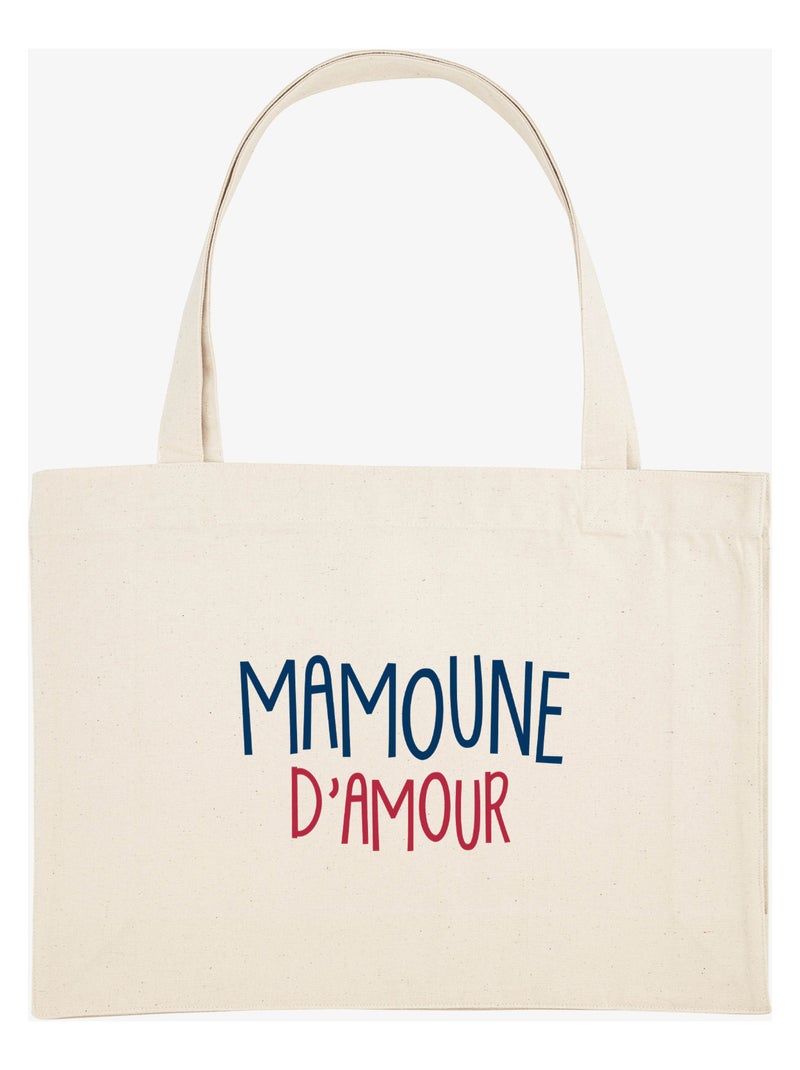 Grand cabas MAMOUNE D'AMOUR Beige - Kiabi