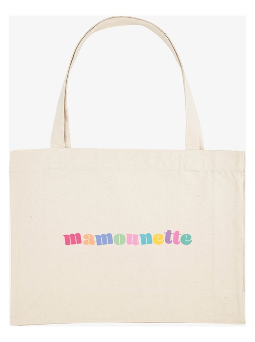 Grand cabas MAMOUNETTE COLORE 2 - Kiabi