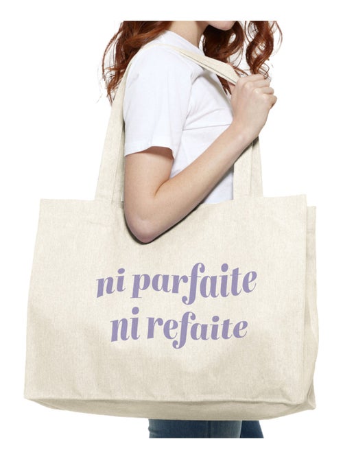 Grand cabas NI PARFAITE NI REFAITE - Kiabi
