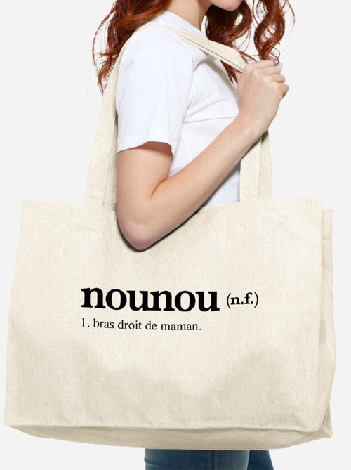 Grand cabas NOUNOU DEFINITION - Kiabi