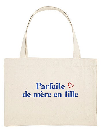 Grand cabas PARFAITE DE MÈRE EN FILLE WAF