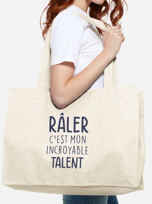 Grand cabas RALER C'EST MON INCROYABLE TALENT - Kiabi
