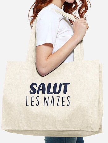 Grand cabas SALUT LES NAZES