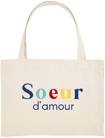 Grand cabas SŒUR D'AMOUR