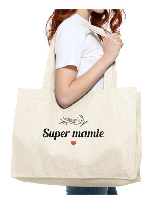Grand cabas SUPER MAMIE 2 WAF - Kiabi