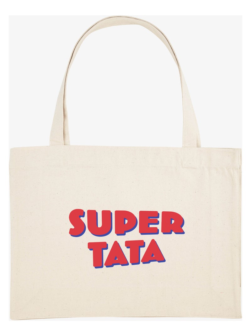 Grand cabas SUPER TATA 4 Beige - Kiabi