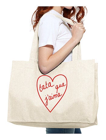 Grand cabas TATA QUE J'AIME 2 WAF