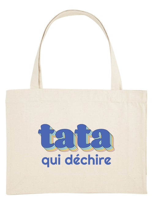 Grand cabas TATA QUI DÉCHIRE 3 - Kiabi