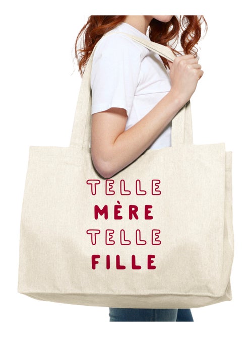 Grand cabas TELLE MÈRE TELLE FILLE 2 MPT - Kiabi