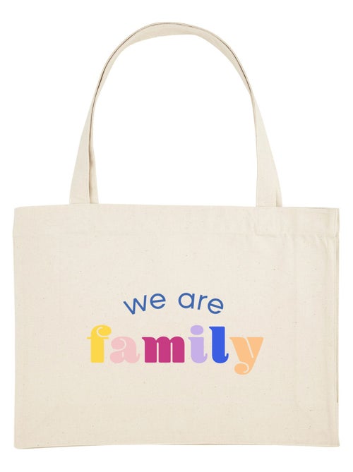 Grand cabas WE ARE FAMILY - Kiabi