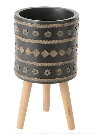 Grand cache pot sur pieds