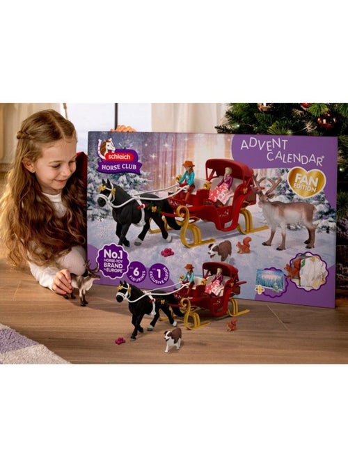 Grand calendrier de l’avent horse club 2, schleich 99179 horse club - Kiabi