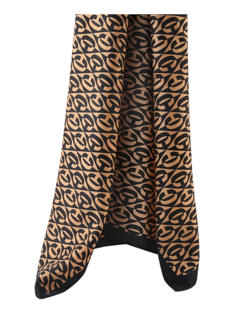 Grand carré de Soie C-LikeCabale Zoé Or - Kiabi