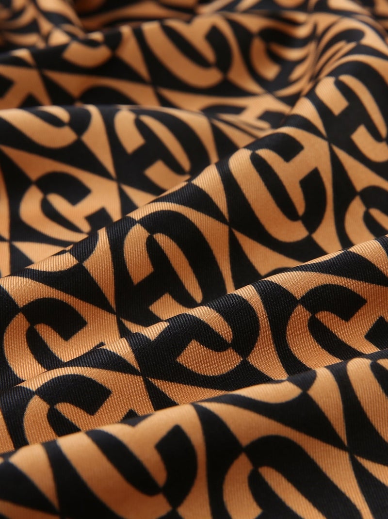 Grand carré de Soie C-LikeCabale Zoé Or - Kiabi