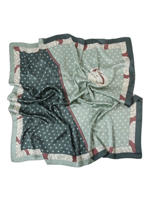 Grand carré de Soie Fewpoint Zoé - Kiabi