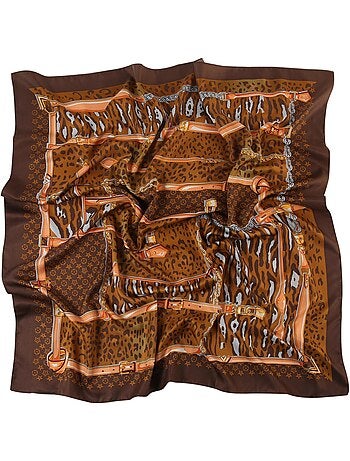 Grand carré de Soie Pantcase Zoé