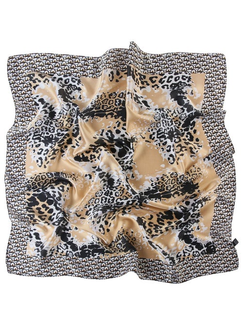 Grand carré de Soie Pantherspirit Zoé - Kiabi