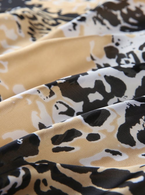 Grand carré de Soie Pantherspirit Zoé - Kiabi