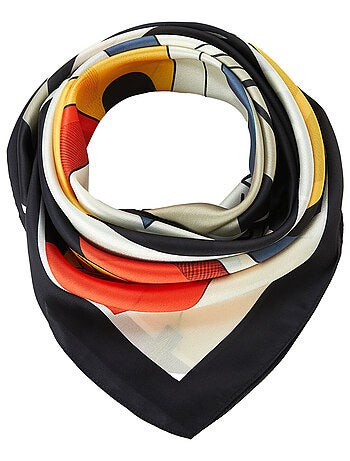 Grand carré de soie Pelican Zoé